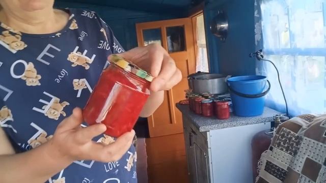 Вкуснейшая борщевая заправка на зиму// Отмыла автоклав // смотреть онлайн