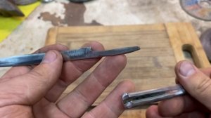 Доделываю зоновский нож перо. Изготовление ножа своими руками.
