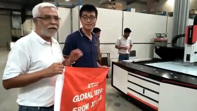 монтаж и пусконаладка нашего инженера---XTLASER смотреть онлайн