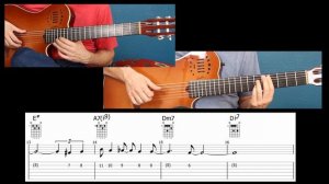 How Insensitive | Chords & Melody | Guitar Tab