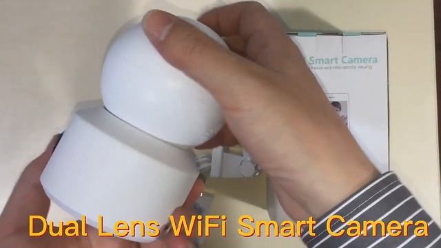 2MP ICSEE Dual Lens Baby Monitor Indoor WiFi Camera смотреть онлайн