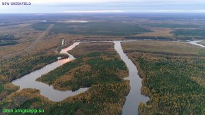 Кингисепп. Фосфоритовские карьеры.Вид сверху.