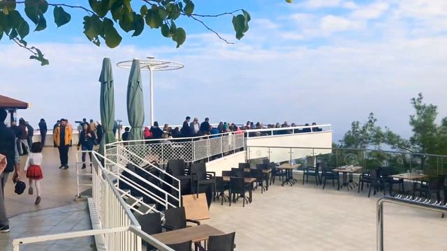 Самая высокая точка Анталии Турция, Канатная дорожка Телеферик, Teleferik Antalya