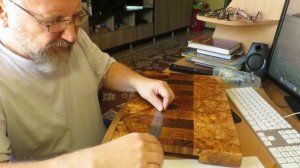 Доска кап сувель березовый