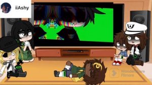 Michael family react to him/fnaf/not my memes/lazy-mistakes/short/Glamike au+Old Au