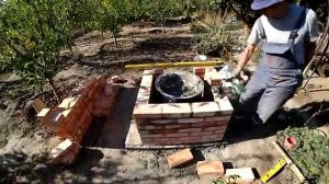 Мангал из кирпича своими руками. Порядовка. Часть 2.