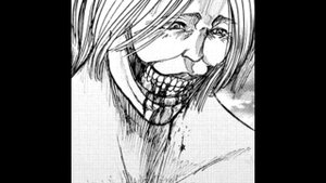 Улыбающийся титан из аниме Атака титанов (история,внешний вид,характеристика)