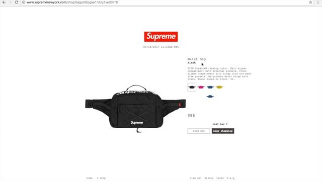 Supreme x Nike Air Force 1 x CDG + Backpack Drop Today 5/18 Week 13 Full HD 2017 смотреть онлайн