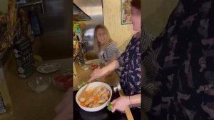 Птитим с куриными ножками