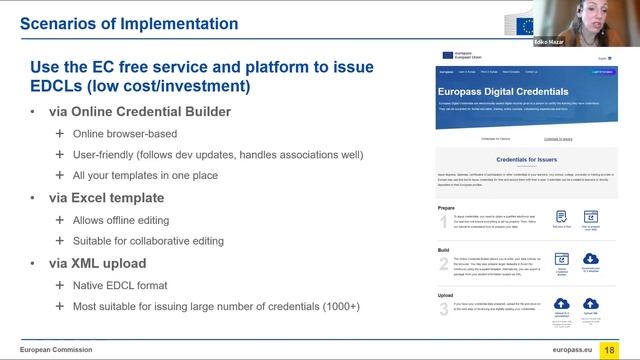 European Digital Credentials for Learning смотреть онлайн