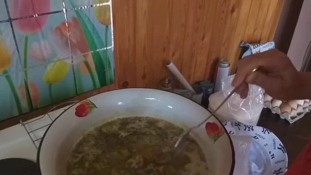 варенье из ревеня с бананом