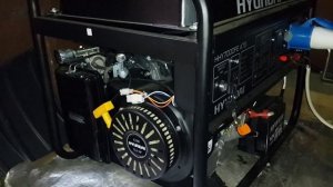 Проблема запуска генератора HYUNDAI HHY7000FE ATS