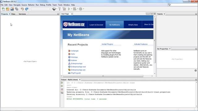 NetBeans - Create Java Class Library смотреть онлайн