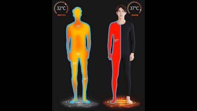 Нательная мужская термоодежда Xiaomi Cottonsmith/термобелье сяоми