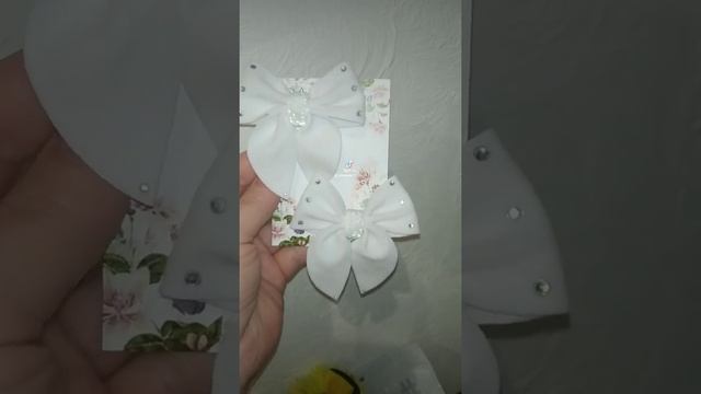 Нарядные заколки из замши. смотреть онлайн