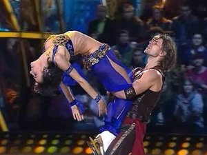 Третий этап. Надежда Мейхер, Петр Чернышев. Лед и пламень. Фрагмент выпуска от 03.10.2010