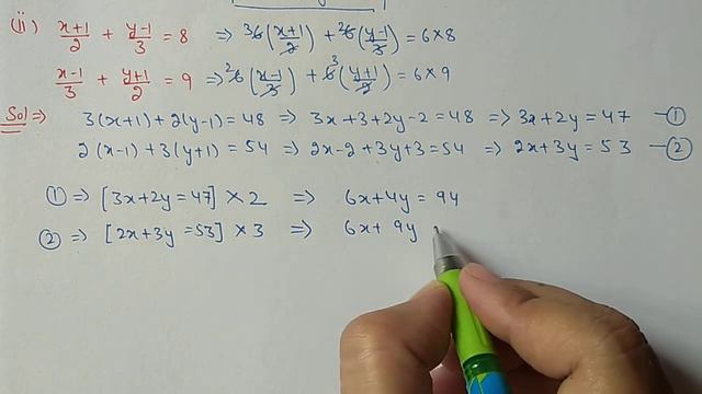 Class 9th ICSE Math Ch 5 Simultaneous Linear Equations Ex 5.2 Qus 7 & 8 смотреть онлайн