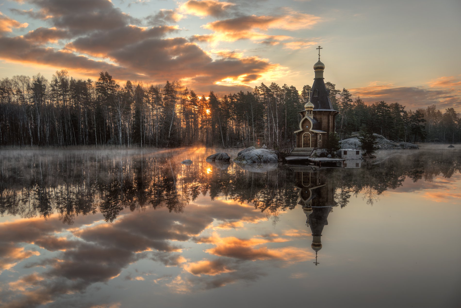 Карелия храм Андрея Первозванного