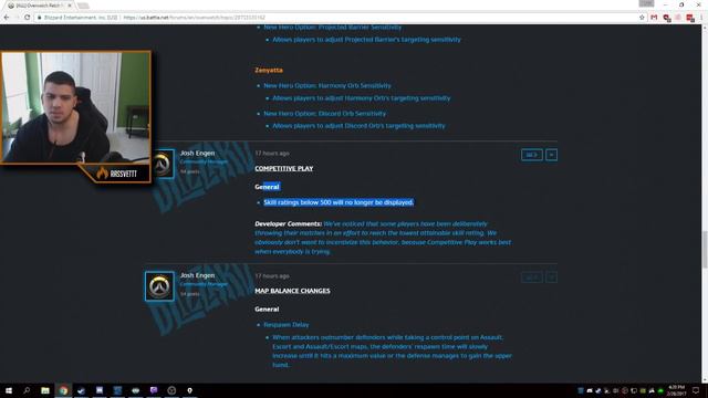 Overwatch Patch 1.8 Analysis - February 28, 2017 смотреть онлайн