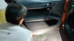 Peugeot 508 door panel removal Как се сваля панела на вратата на Пежо 508