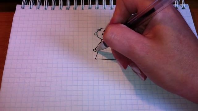 Простые рисунки #33. Ангелочек. смотреть онлайн