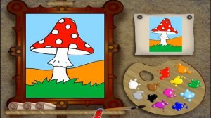 ЛУНТИК УЧИТСЯ РИСОВАТЬ.Часть 8. Раскраска. Мультик - игра для детей.