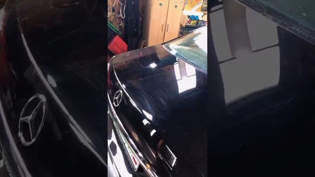 Комплексная работа - Mercedes s klass керамика кузова, обработка кожи, химчистка смотреть онлайн