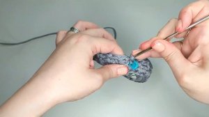 Летняя сумка из полиэфирного шнура. Вязание крючком