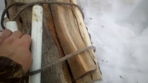 Переноска дров. Приспособление.