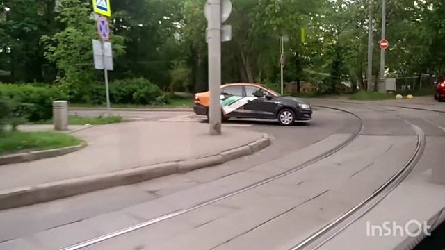 Трамвай№4пр борт.номер 31095 по маршруту «Метро Бульвар Рокоссовского-Метро Бульвар Рокоссовского» смотреть онлайн