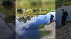 Рыбалка на Случи возле железнодорожного моста.