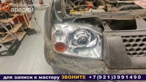 Установка и ночной тест для AOZOOM A13 в NISSAN NP300