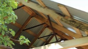 Как сделать крышу бани 5х3.