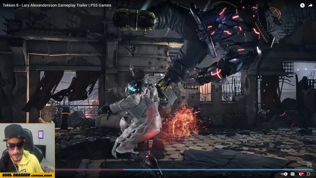 Tekken 8 Lars Alexanderson - Trailer Reaction & Gameplay Analysis смотреть онлайн