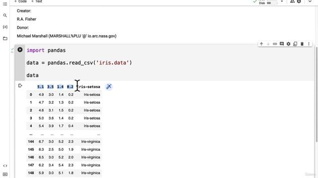 13   01 Import Data File Into A Pandas Dataframe