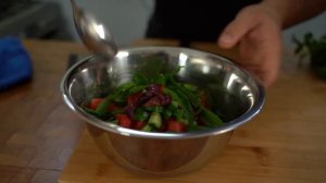 Сезон арбузов! Делаю арбузный салат.