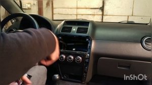 Установка магнитолы Uniway ATY9071 на Suzuki SX4 2009