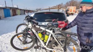 Подвесное крепление для перевозки велосипедов от THULE модель HANG ON 3 #велобагажник_велокрепление