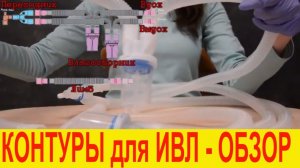 Контуры дыхательные и анестезиологические для ИВЛ
