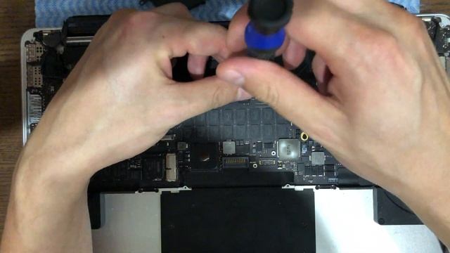 Battery and thermal paste replacement on MacBook pro mid 2015