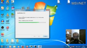 Installing Python 2.7.12 + PyGTK 2.24.2 on Windows 7 Pro