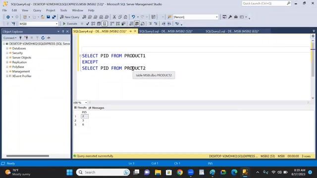 MS SQL | Set Operators | Explained with Example in depth | Interview | Learn SQL | Some prerequisit