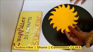 solar system model for science fair exhibition | diy at home easily | roof hanging | craftpiller
