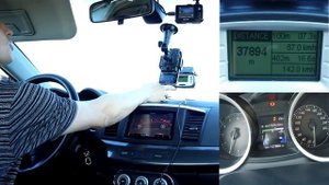 Lancer X 2.0 MT, Evo-cams: реальная динамика 0-100, 0-150, разгон с хода (80-120, 60-100, 30-70)