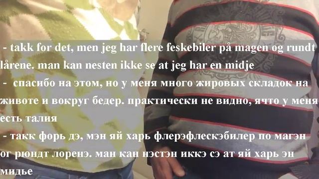 Норвежские диалоги с носителем языка