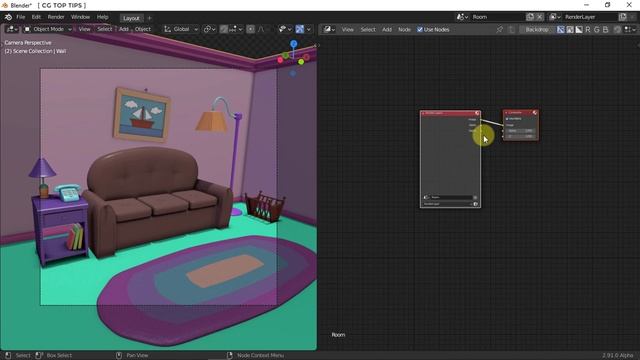 Combine Separate Scenes in Blender