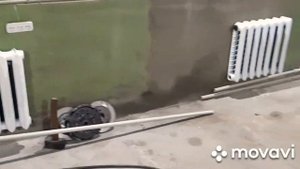 Отопление автосервиса (краткое видео)