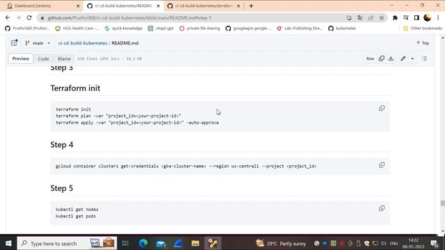 Terraform to Create GKE cluster in Google Cloud смотреть онлайн