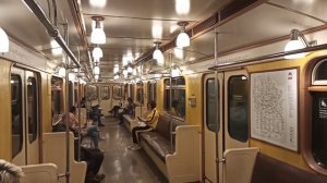 Ретро-поезд на Сокольнической линии