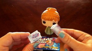 FROZEN Anna, BUBBLE YUM Cotton Candy, KID CANDY REVIEW